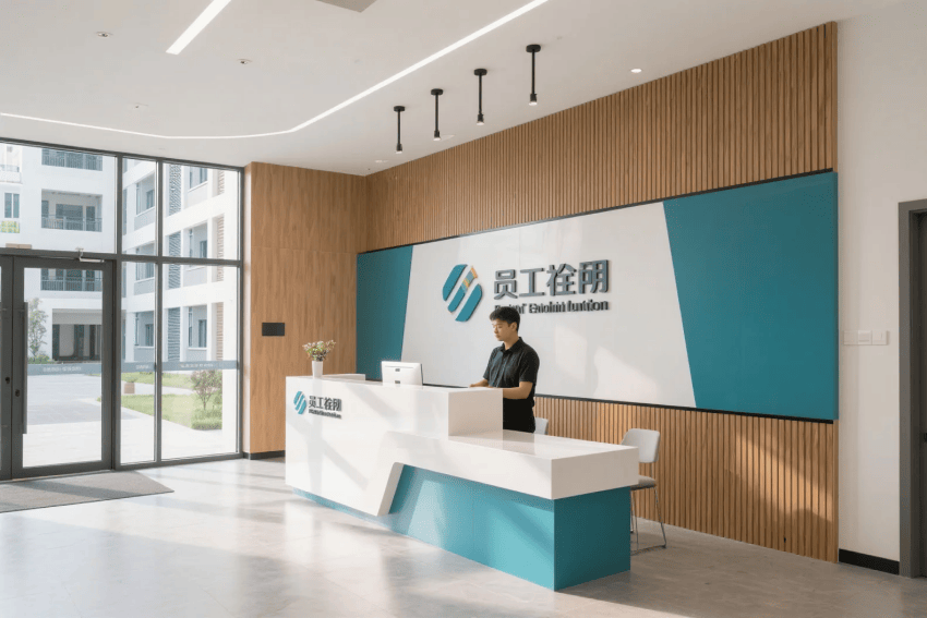 合肥辦公樓設(shè)計：4000平員工宿舍樓裝修效果分享